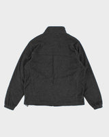Mens Grey Columbia Zip-Up Fleeces - XL