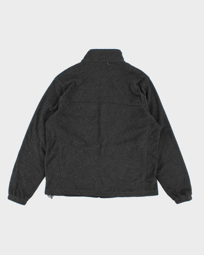 Mens Grey Columbia Zip-Up Fleeces - XL