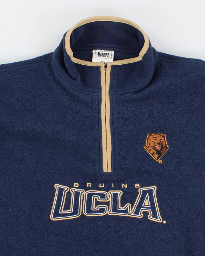 90s Vintage Men's Blue Lee UCLA Fleece - XL