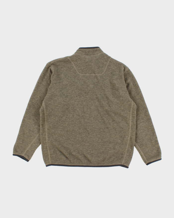 Mens Green Arc'teryx Quatre Zip Fleece - S