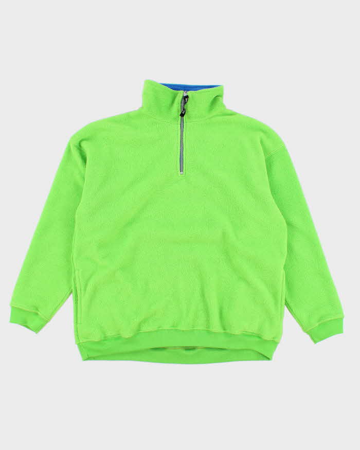 00s Max Active Lime Green Fleece - XL