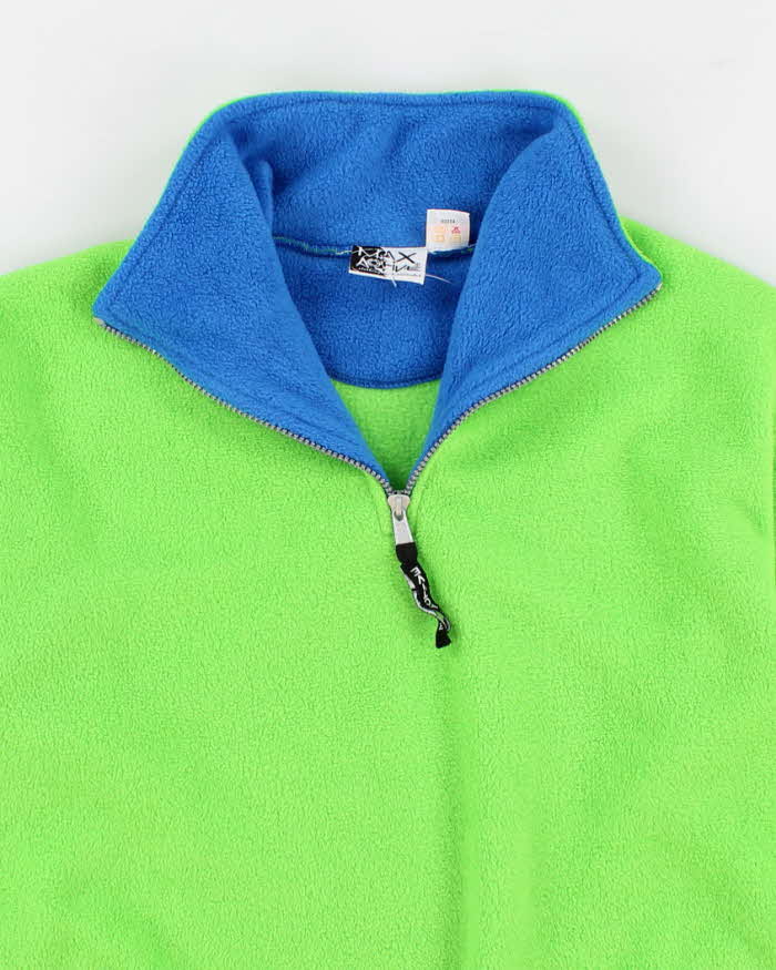 00s Max Active Lime Green Fleece - XL