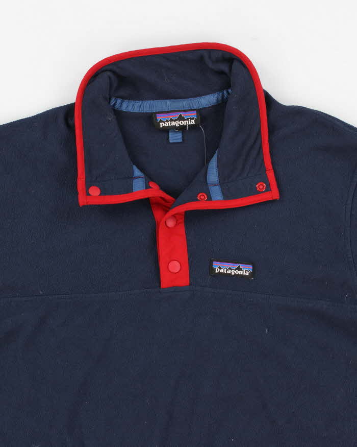 Vintage 90s Patagonia Navy Fleece - M