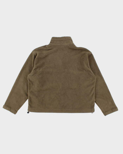 Men's Brown Columbia Zip Up Fleece - XL