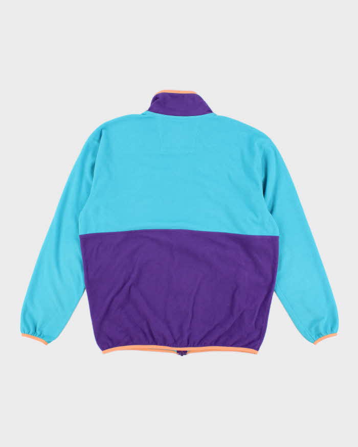 Vintage 90's Men's Colourful Columbia Fleece - L