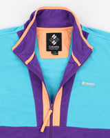 Vintage 90's Men's Colourful Columbia Fleece - L