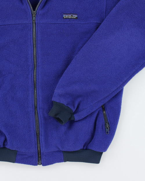 Vintage 90's Patagonia Full Zip Fleece - M
