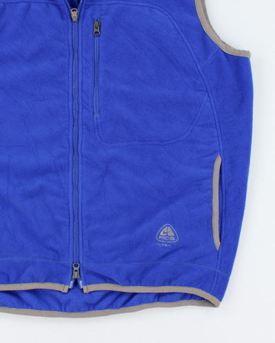 Vintage Nike ACG Thermal Layer Sleeveless Fleece - L