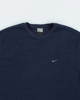 Vintage Y2K Nike Pullover Fleece Sweatshirt - M