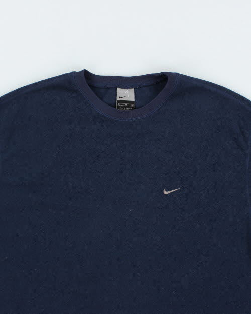 Vintage Y2K Nike Pullover Fleece Sweatshirt - M