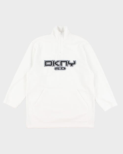 Vintage DKNY Sherpa Pullover Fleece - M