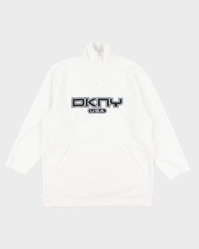 Vintage DKNY Sherpa Pullover Fleece - M