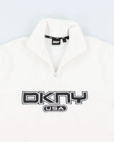 Vintage DKNY Sherpa Pullover Fleece - M