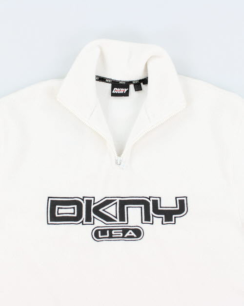 Vintage DKNY Sherpa Pullover Fleece - M