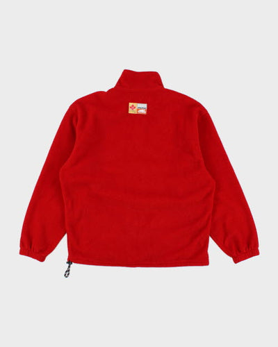 Vintage 1990's Roots Olympics Quarter Zip Fleece - M