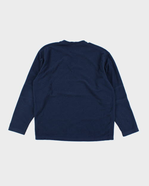 Vintage Nike Spell Out Pullover Fleece - M