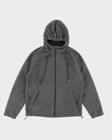 New Balance Grey Hooded Fleece - S