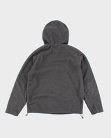 New Balance Grey Hooded Fleece - S