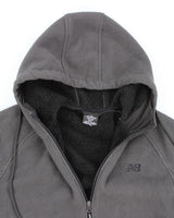 New Balance Grey Hooded Fleece - S