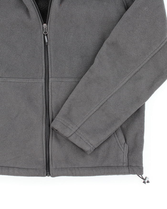 New Balance Grey Hooded Fleece - S