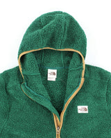 The North Face Green Quarter-zip Teddy Bear Fleece - L