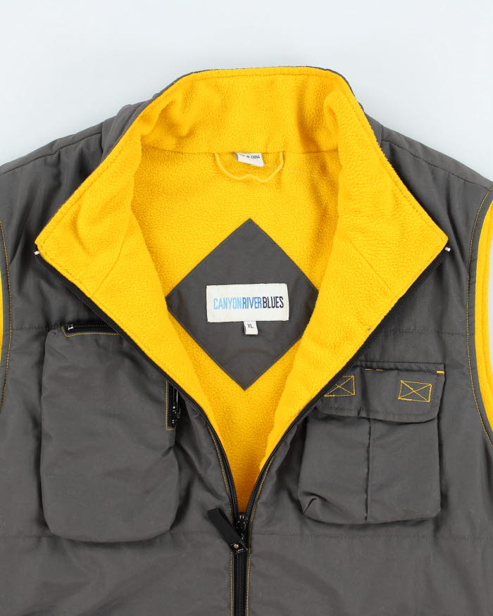 Canyon River Blues Zip-up Vest - XL