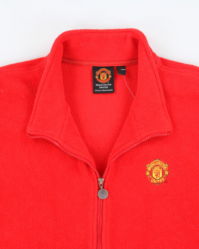 Vintage 2000's Manchester United FC Oversized Fleece - M