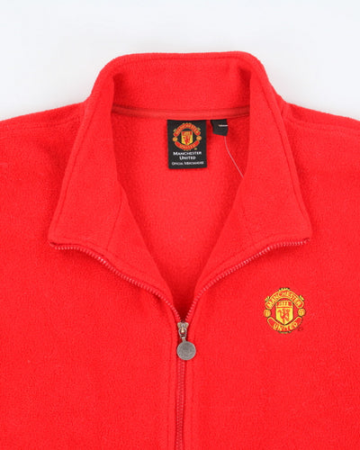 Vintage 2000's Manchester United FC Oversized Fleece - M