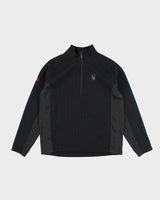 Vintage 2000's Spyder Embroidered Half Zip Fleece - M