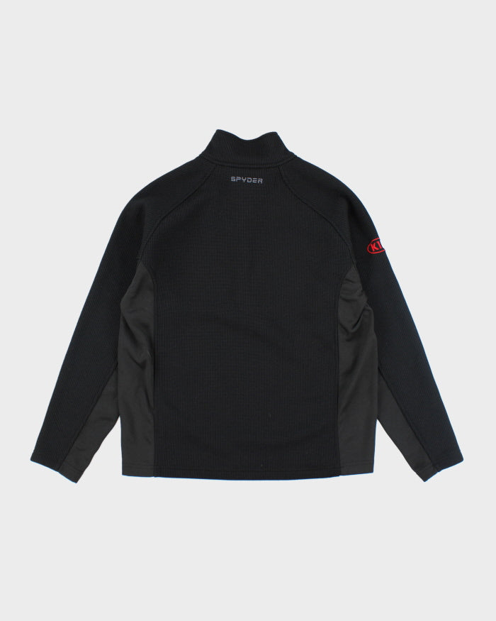 Vintage 2000's Spyder Embroidered Half Zip Fleece - M