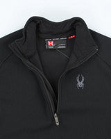 Vintage 2000's Spyder Embroidered Half Zip Fleece - M