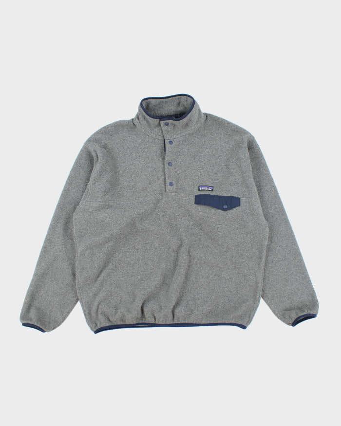 Vintage Patagonia Synchilla Boxy Half Button Fleece - L