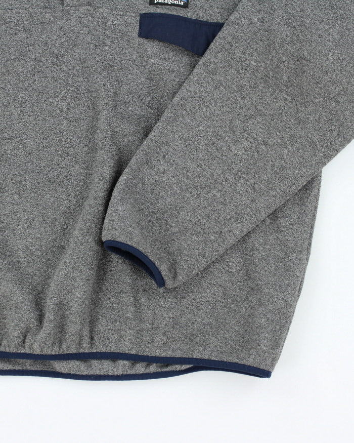 Vintage Patagonia Synchilla Boxy Half Button Fleece - L