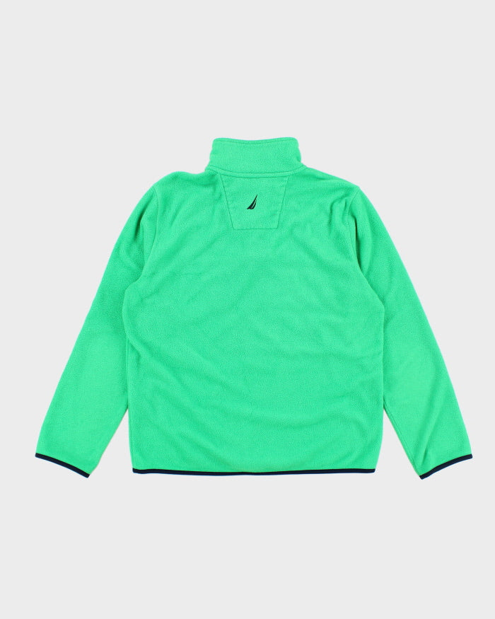 Vintage Nautica Two Tone Half Button Fleece - S