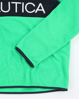 Vintage Nautica Two Tone Half Button Fleece - S