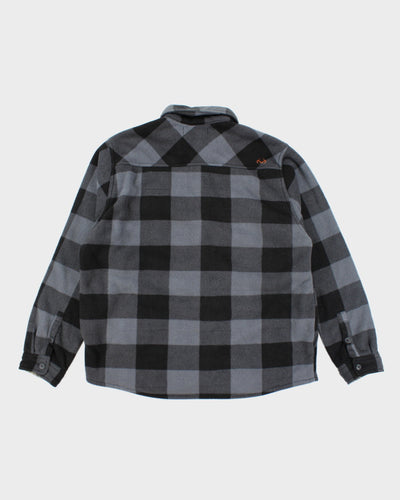 Realtree Button-Up Flannel Fleece - L