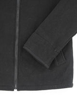 London Fog Black Full-Zip Fleece - S