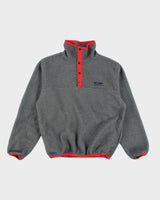 Vintage 90's Misty Mountain 1/4 Snap Button Fleece - M