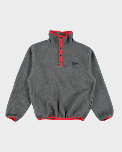 Vintage 90's Misty Mountain 1/4 Snap Button Fleece - M