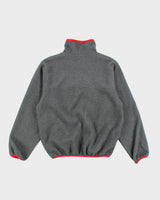 Vintage 90's Misty Mountain 1/4 Snap Button Fleece - M