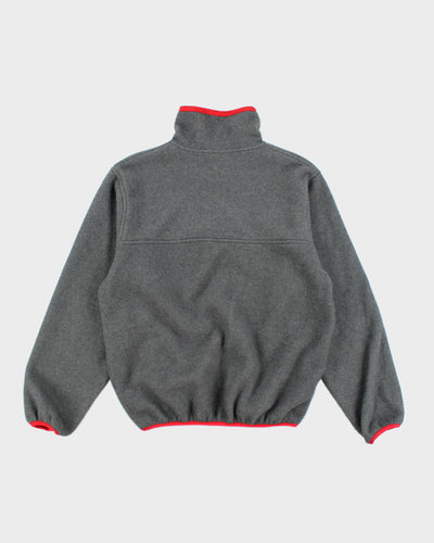 Vintage 90's Misty Mountain 1/4 Snap Button Fleece - M