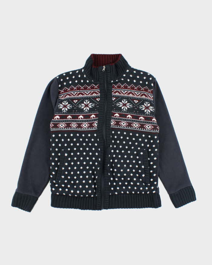 Vintage 2000's Kangol Lined Full Zip Fleece - M