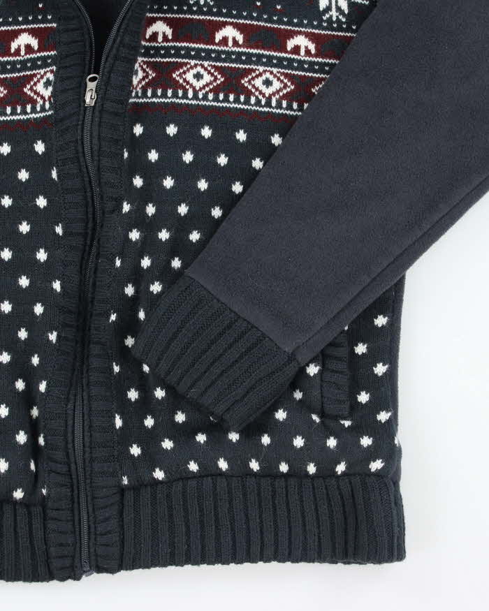 Vintage 2000's Kangol Lined Full Zip Fleece - M