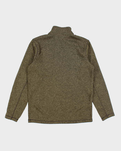 Vintage Eddie Bauer Lined Quarter Zip Fleece - M