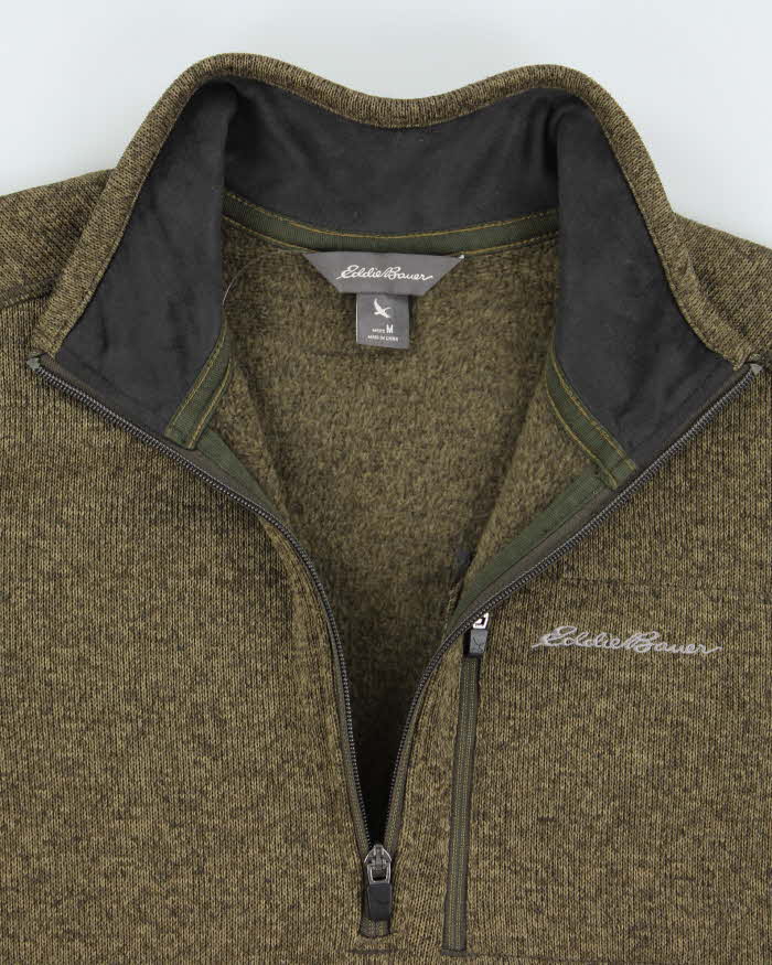 Vintage Eddie Bauer Lined Quarter Zip Fleece - M