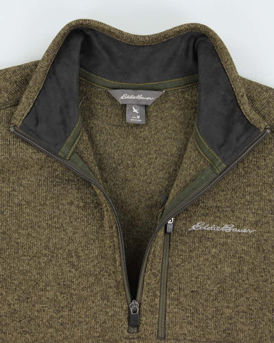 Vintage Eddie Bauer Lined Quarter Zip Fleece - M