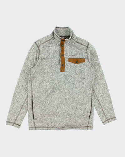 Vintage 2000's Eddie Bauer Snap Button Fleece - M