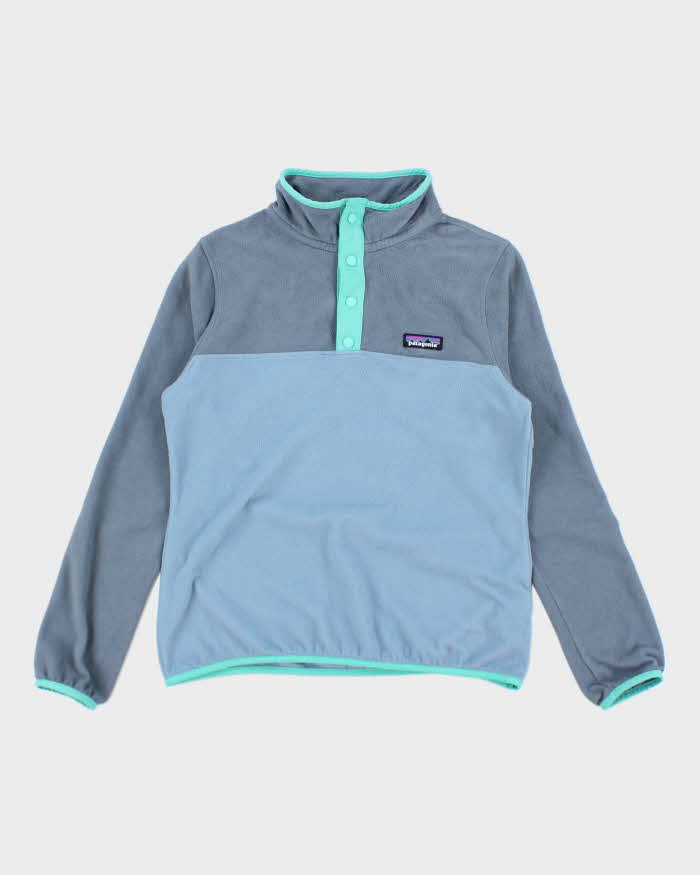 Vintage Patagonia Snap Quarter Button Lightweight Fleece - S
