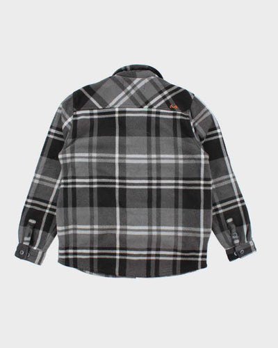 Realtree Checked Flannel Fleece - L