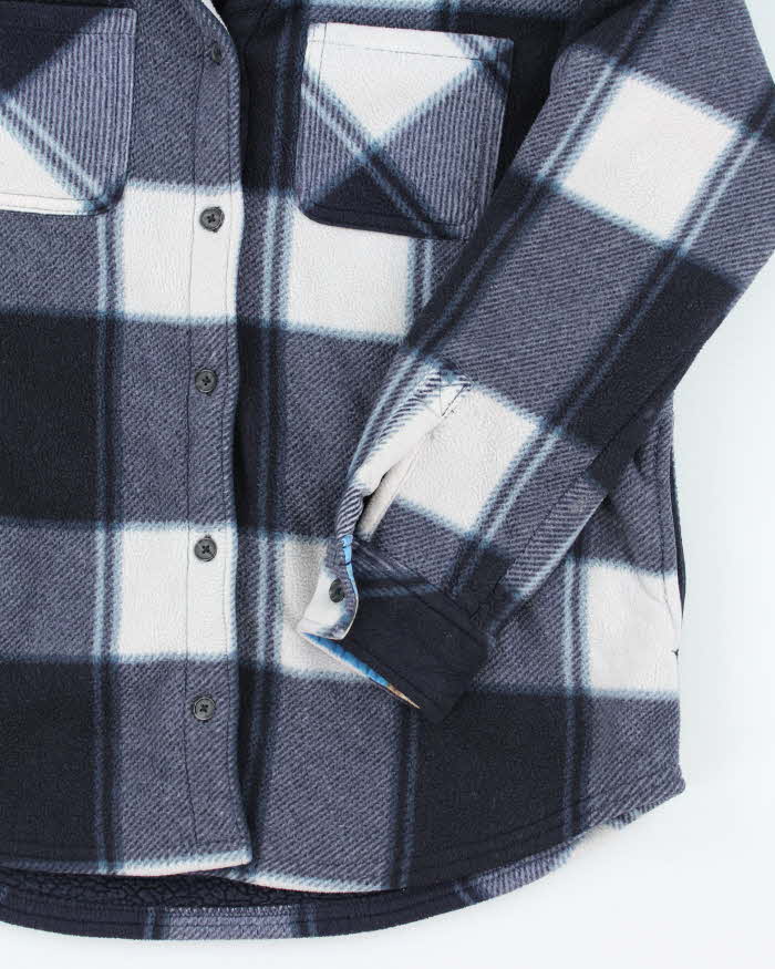 Realtree Checked Hooded Fleece-S